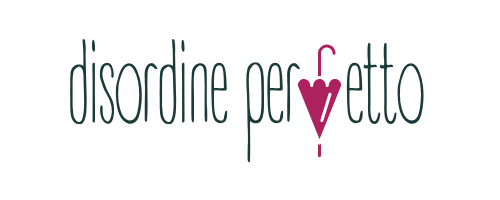 Logo ufficiale del blog Disordine Perfetto, progetto di scrittura, comunicazione umana e racconti di Vanessa Conti.